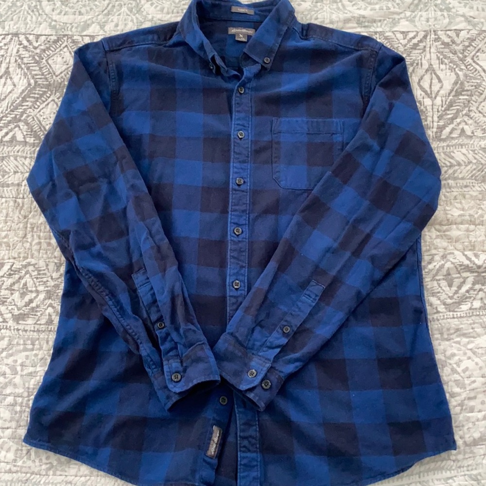 Eddie Bauer TXL Flannel Buttondown